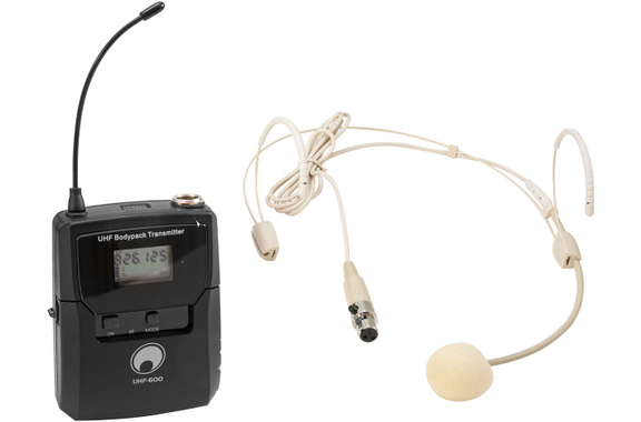 Omnitronic UHF-600 Transmisor de Petaca 823-832/863-865 MHz image 1