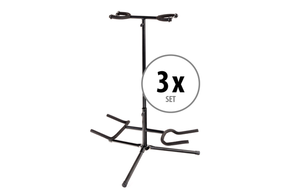 Classic Cantabile GS-DUO Soporte para Guitarra/Bajo Doble Set de 3 image 1