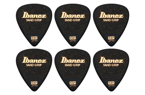 Ibanez PA14HSG-BK Picks Wizard Sand Heavy - Pack Da 6 image 1