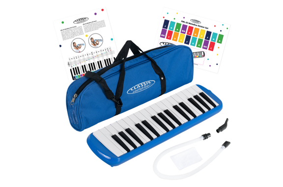 Classic Cantabile FML-32 BU Melodica Blue image 1