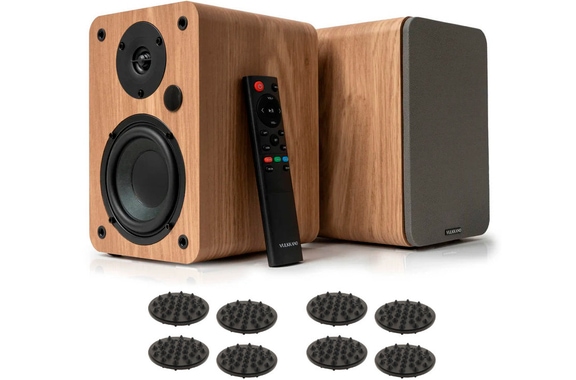 Vulkkano A4 ARC Altavoces Activos marrón Set Oehlbach image 1