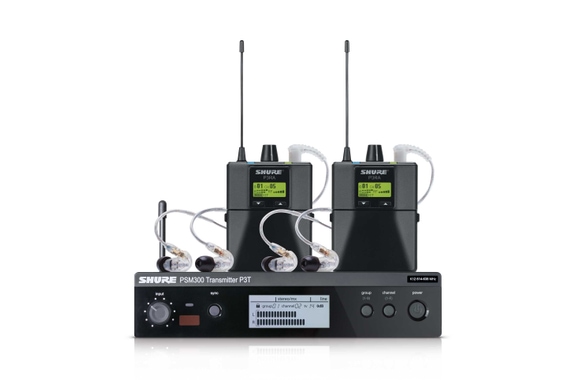 Shure PSM300 Twinpack Pro S8 Monitoring Intra-auriculaire image 1