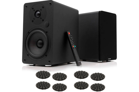 Vulkkano A5 ARC Altavoces Activos negros Set Oehlbach image 1