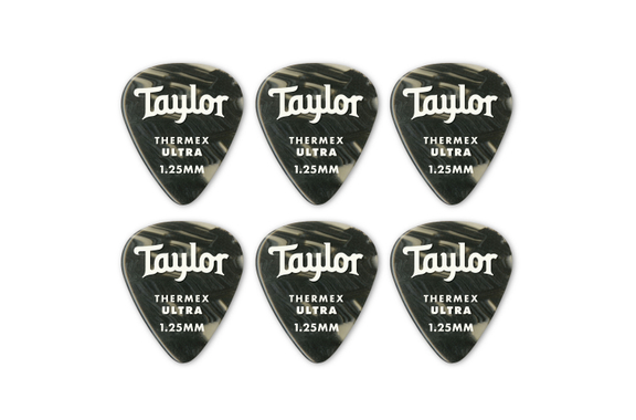 Taylor Thermex Confezione Da 6 UltraPicks Black Onyx 1,25 Premium 351 image 1