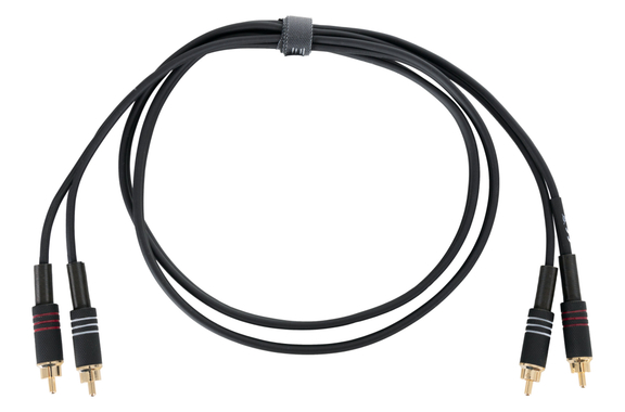 Pronomic Stage RCA-1.5 Audiokabel Cinch 1,5 m zwart image 1