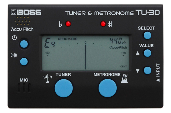 Boss TU-30 Tuner & Metronome image 1
