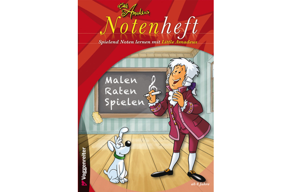 Cuaderno de Partituras Little Amadeus image 1