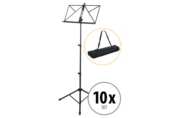 Kirstein Solid Music Stand, Heavy-Duty Design 10x Set image 1