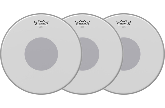 Remo Controlled Sound X Coated Black Dot 14" Set da 3 image 1