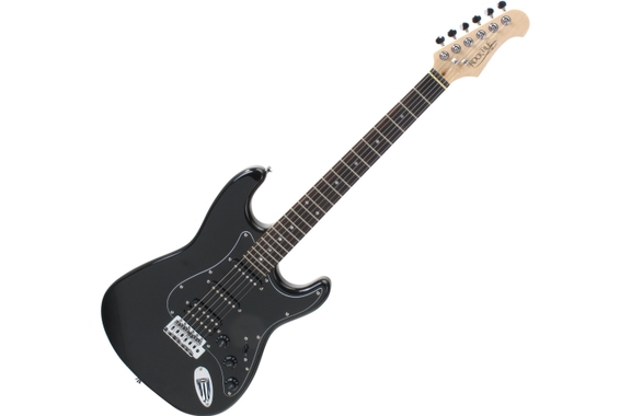 Rocktile Pro ST60-BK Guitare Électrique Tout Noir image 1