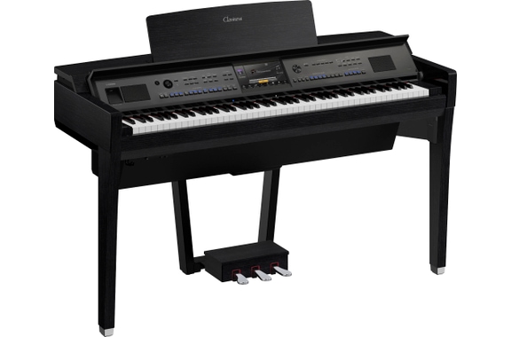 Yamaha CVP 909 B Digital Piano Matte Black image 1