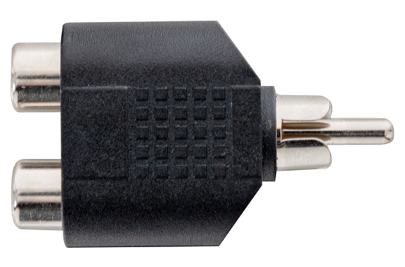 Adaptador Pronomic AD-CF2MC 2x Cinch/RCA hembra / Cinch/RCA macho image 1