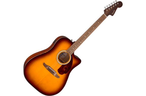 Fender California Deluxe Redondo Honey Sunburst image 1