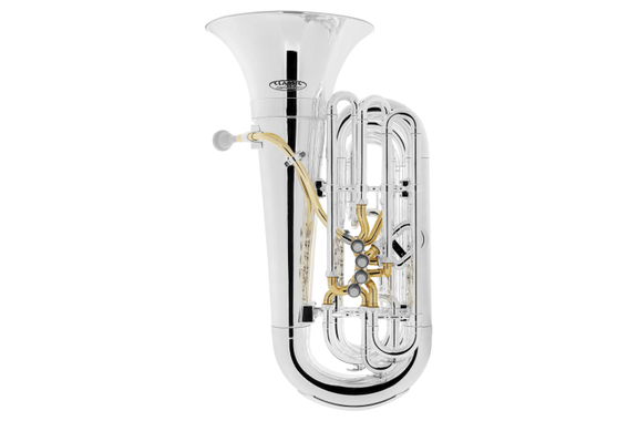 Classic Cantabile KT-30SR MardiBrass Tuba Bb de plástico plata image 1