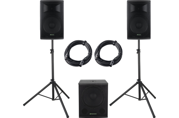 Pronomic Powerstage Economy 1815 2.1 Impianto PA Attivo 550 Watt image 1
