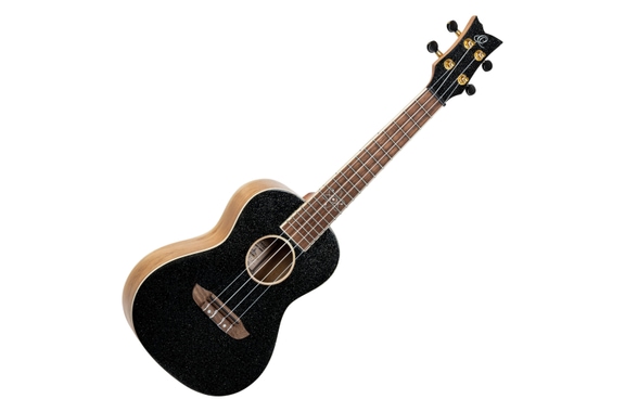 Ortega RUEL-MBK Element Serie Konzert Ukulele Metallic Black image 1