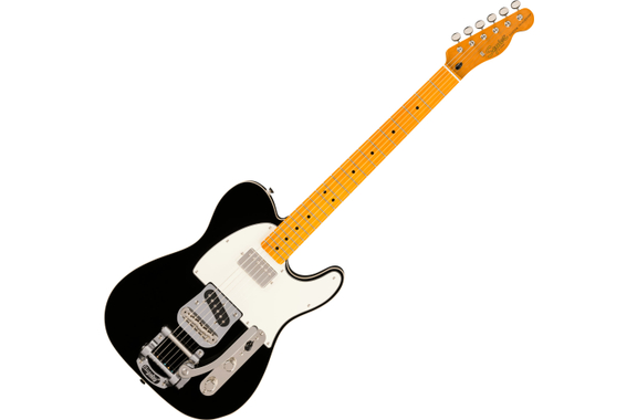 Squier Limited Edition Classic Vibe Custom Telecaster SH with Bigsby Black image 1