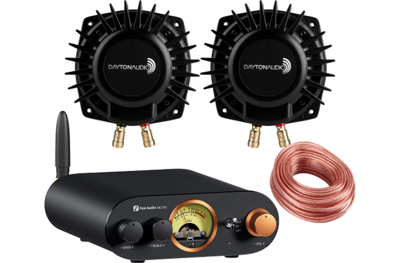 Dayton Audio BST-1 / Fosi MC101 Bass Shaker Sim-Racing Set image 1