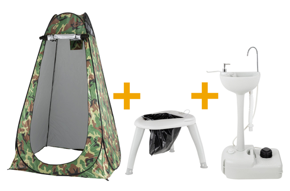 Stagecaptain Quixie Camouflage Privacy Handwash Set image 1