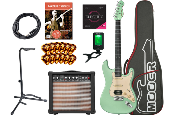 Mooer MSC10 Pro Surf Green Set image 1
