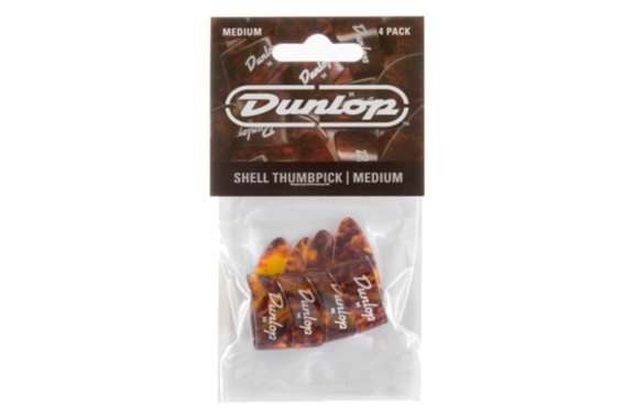 Dunlop 9022P Shell Daumenpicks medium 4-er Pack image 1