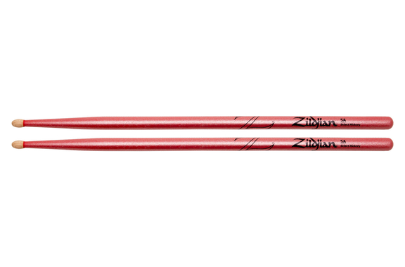 Zildjian 5A Chroma Pink Drumsticks image 1