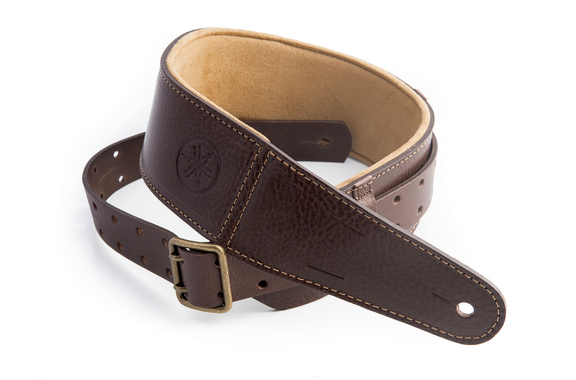 Yamaha Blackbeat Guitar Strap Brown image 1