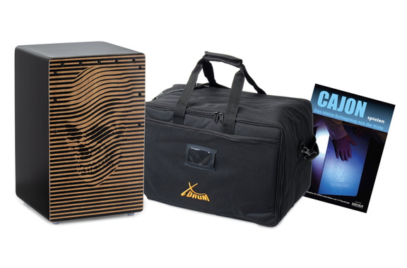 XDrum Design Series Cajon "Skull" Set incl. sac + école image 1