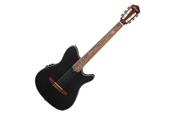 Ibanez TOD10N-TKF Gitaar Transparent Black Flat image 1