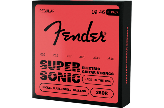 Fender 250R Nickel-Plated Steel 3x Set image 1