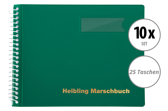 Helbling BMG25 Libro de Marcha verde 25 Bolsillos Set de 10 image 1