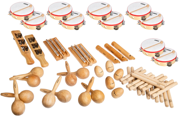 Voggenreiter Set Di Percussioni In Legno Per L'Asilo image 1