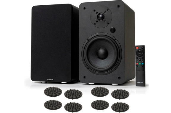 Vulkkano A6 ARC Altavoces Activos negros Set Oehlbach image 1