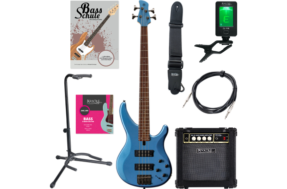 Yamaha TRBX 304 Factory Blue Starter Set image 1