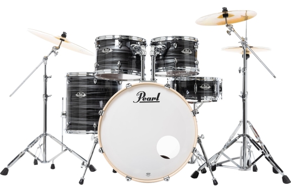 Pearl Export EXX725SBR/C778 Drumkit Graphite Silver Twist image 1