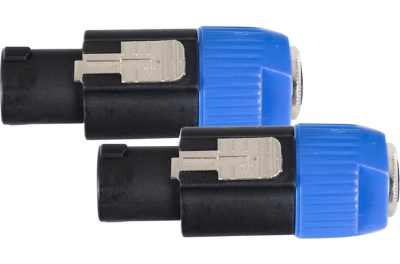 Pronomic AD-JFSPM Adaptador Jack De 6,3 Mm Female / Compatible Speakon Male Set De 2 image 1