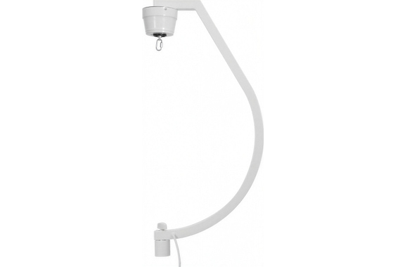 Support De Trépied Eurolite Avec Moteur Pour Boules À Facettes Jusqu'à 50 cm, Blanc image 1