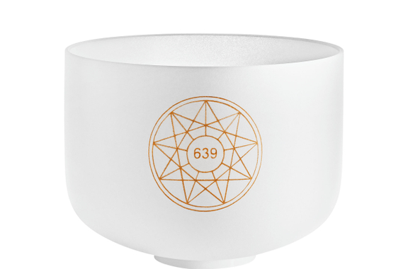 Meinl Sonic Energy SOLCSB10-639 Solfeggio Kristallklangschale 10" D#4/Fa/639 Hz image 1