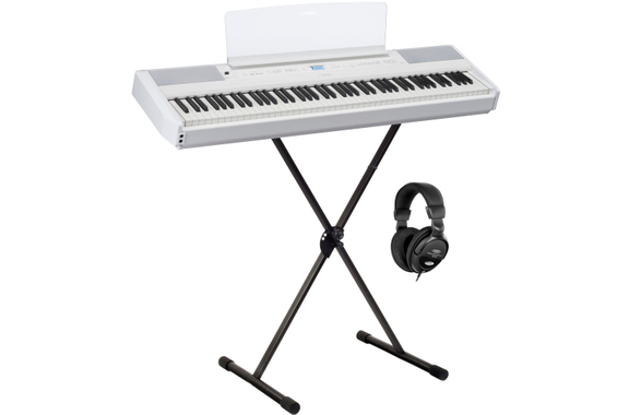 Yamaha P-525WH Stage Piano Weiß Ständer Set image 1