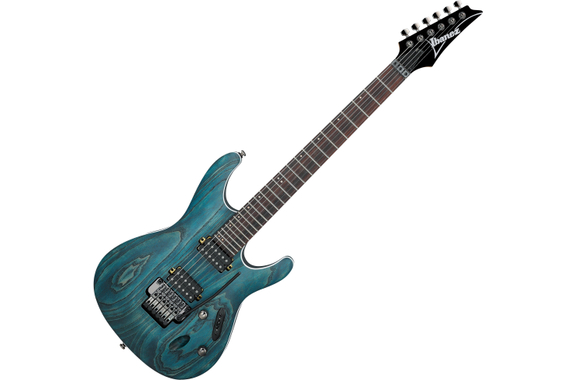 Ibanez S520AH-OBF Cosmic Blue Flat image 1
