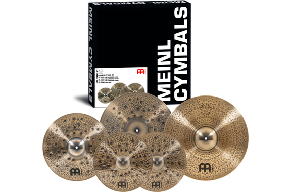 Meinl Pure Alloy Custom Extra Thin Hammered Expanded Set  - Retoure (Zustand: gut) image 1