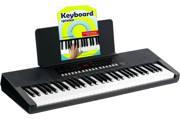 FunKey 61 MKII Keyboard Schwarz Schule Set image 1