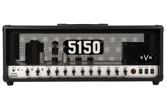 EVH 5150 Iconic Series 80W Head Black image 1