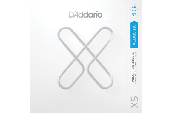D'Addario XS Phosphor Bronze 12-53 Light image 1