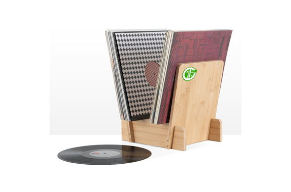 Stagecaptain LPSB-40 NT Bamboe LP-standaard Rek Natuur image 1