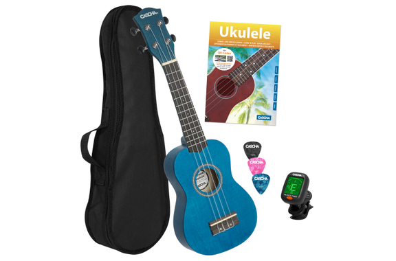 Cascha 3971 Pack Ukulélé Soprano Bleu image 1
