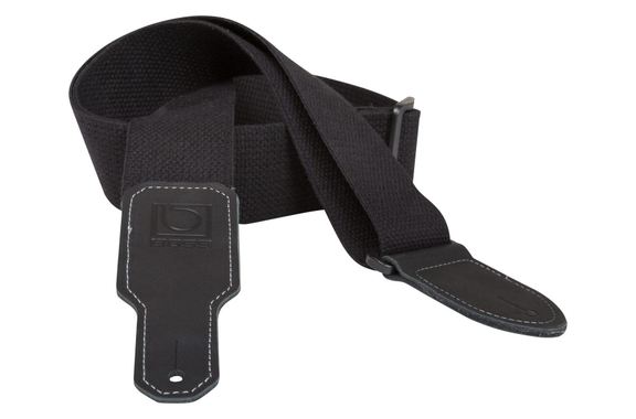 Boss BSC-20-BLK Black Cotton Guitar Strap image 1