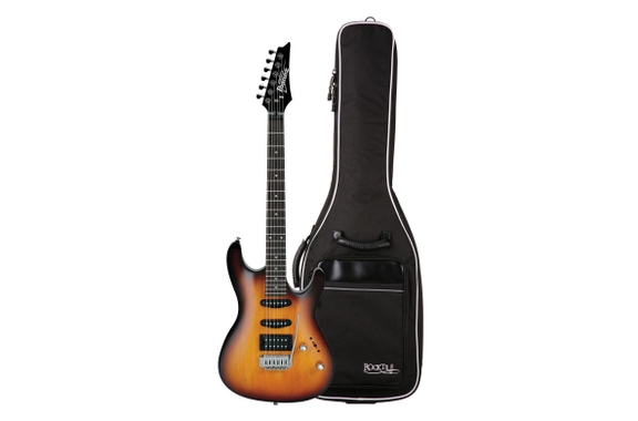 Ibanez GSA60-BS Brown Sunburst Set avec Housse image 1