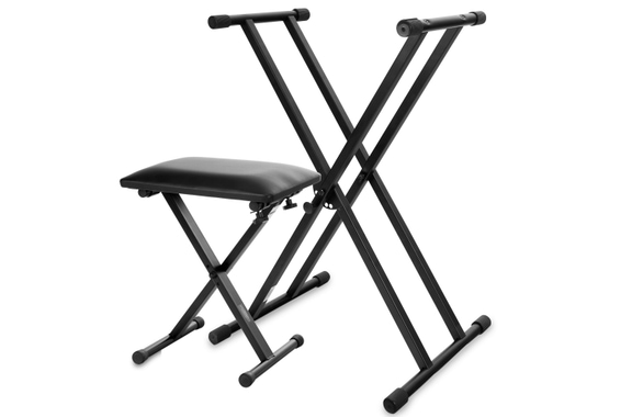 Classic Cantabile Keyboard Set Pro Keyboard Stand + Keyboard Bench image 1