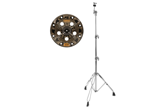 Meinl Classics Custom Dark Set Trash China 16" avec pied de cymbale droit inclus image 1